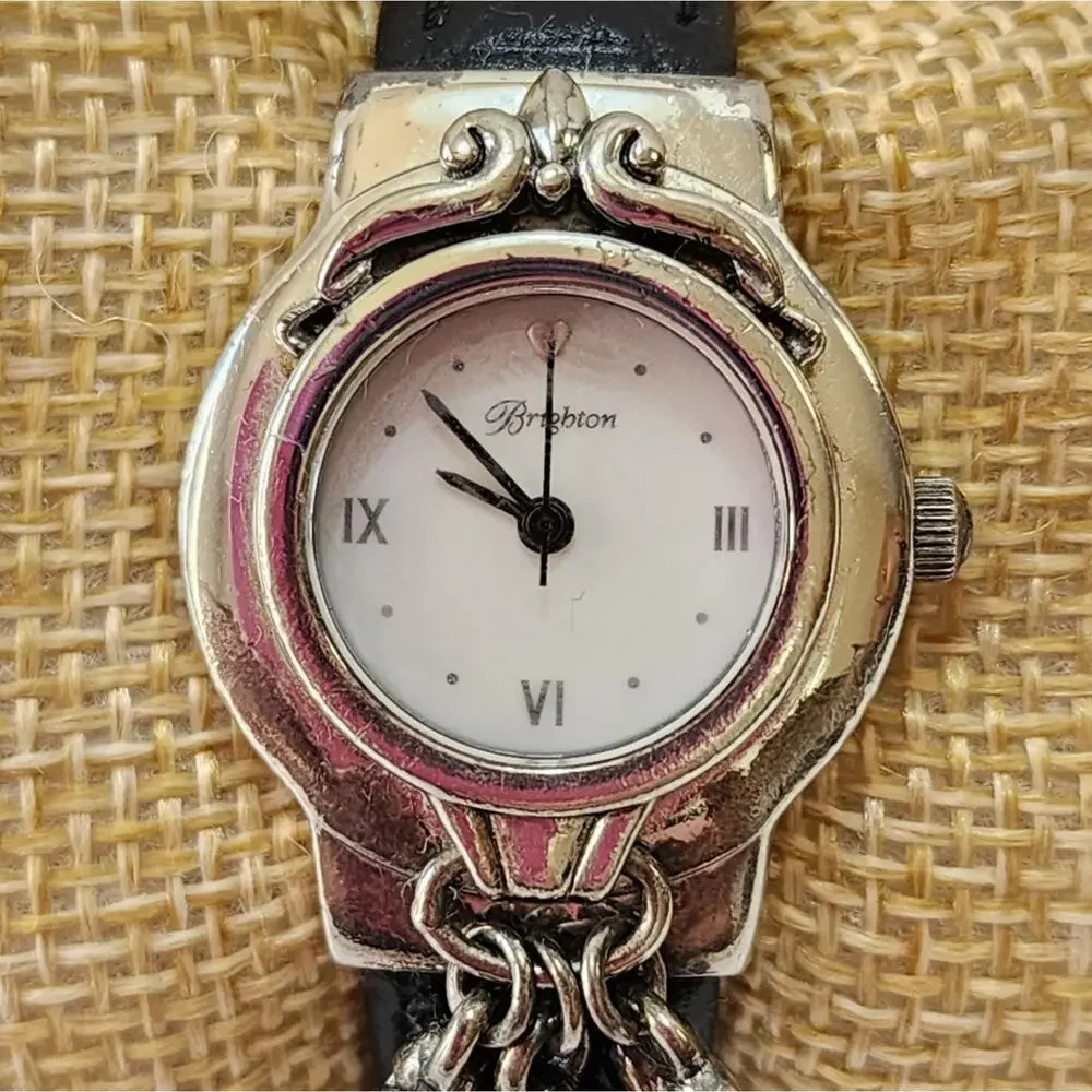 Brighton‎ Vintage Leather Band Charm Watch